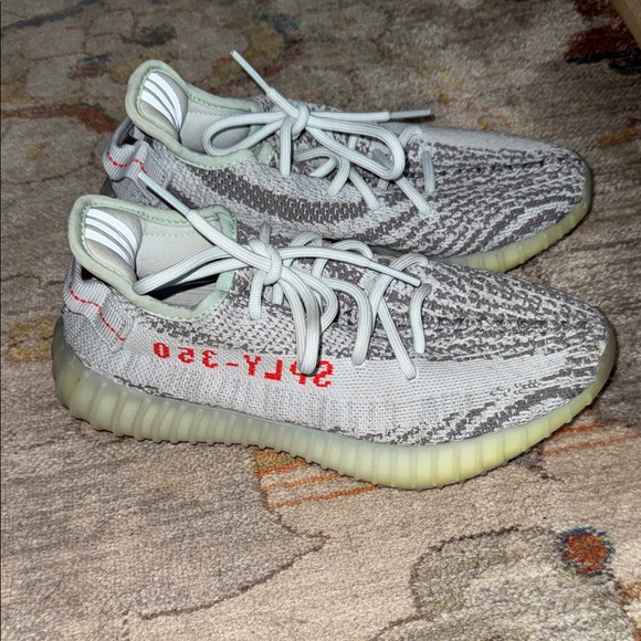 yeezy blue tint shoes